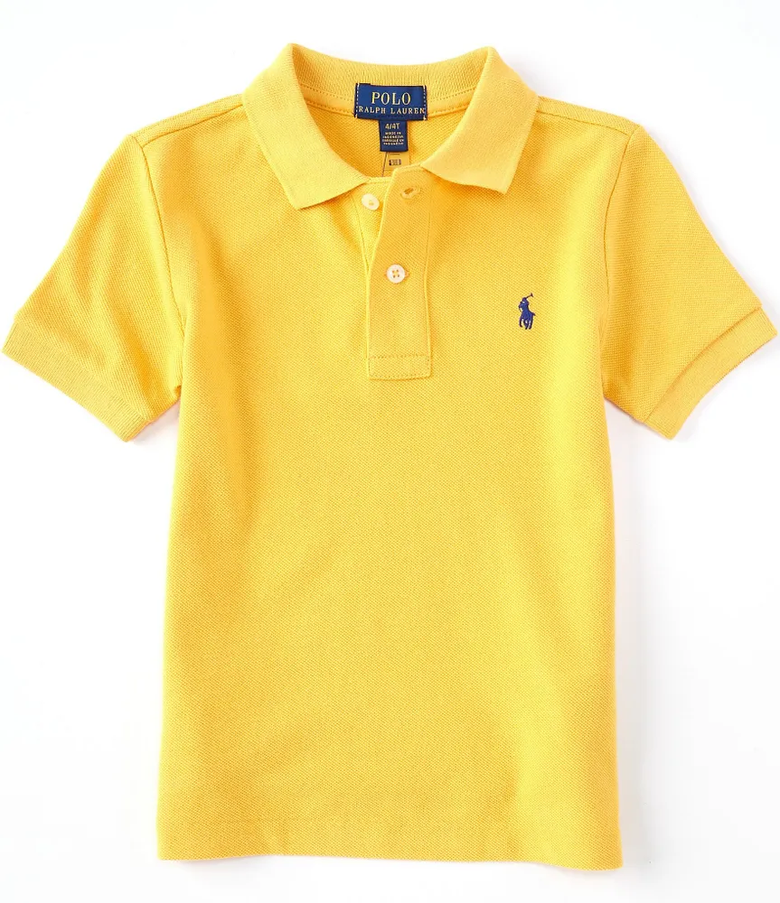 Polo Ralph Lauren Little Boys 2T-7 Short Sleeve Mesh Polo Shirt