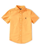 Polo Ralph Lauren Little Boys 2T-7 Short Sleeve Oxford Shirt
