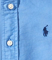 Polo Ralph Lauren Little Boys 2T-7 Short Sleeve Oxford Shirt