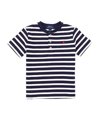 Polo Ralph Lauren Little Boys 2T-7 Short Sleeve Striped Henley Shirt