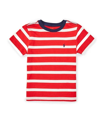 Polo Ralph Lauren Little Boys 2T-7 Short-Sleeve Striped Jersey Ringer T-Shirt