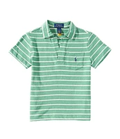 Polo Ralph Lauren Little Boys 2T-7 Short-Sleeve Striped Linen-Blend Polo Shirt