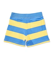 Polo Ralph Lauren Little Boys Wide Striped French Terry Shorts