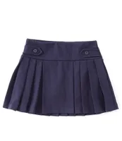 Polo Ralph Lauren Little Girls 2T-6X Pleated Ponte Skort