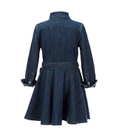 Polo Ralph Lauren Little Girls 2T-6X Belted Denim Shirt Dress