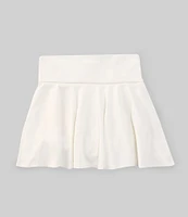 Polo Ralph Lauren Little Girls 2T-6X Flounced Stretch Ponte Skort