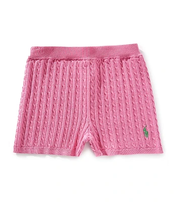 Polo Ralph Lauren Little Girls Mini-Cable Bike Shorts