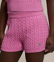Polo Ralph Lauren Little Girls Mini-Cable Bike Shorts