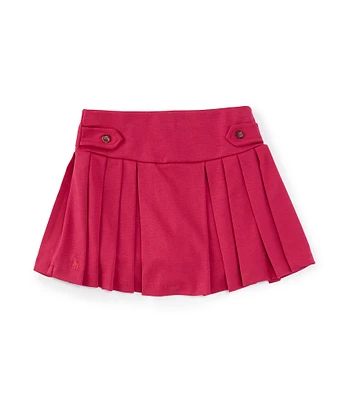 Polo Ralph Lauren Little Girls 2T-6X Pleated Ponte Skort