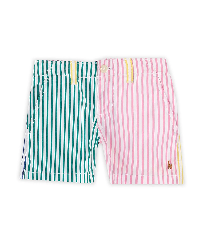 Polo Ralph Lauren Little Girls 2T-6X Striped Fun Shorts