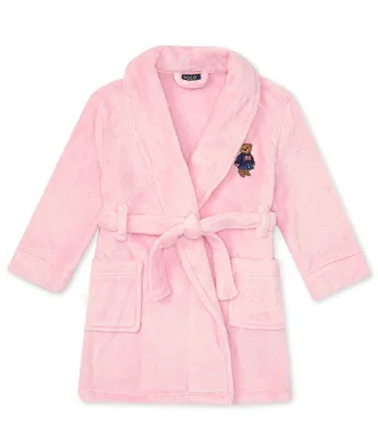 Polo Ralph Lauren Little Girls 2T-6X Polo Bear Terry Robe