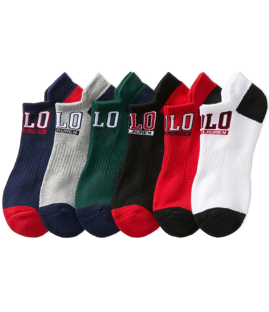 Polo Ralph Lauren Logo-Detailed Low-Cut Socks 6-Pack