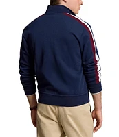 Polo Ralph Lauren Long Sleeve Double Knit Mesh Baseball Jacket