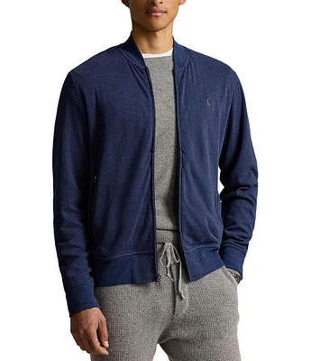 Polo Ralph Lauren Luxury Jersey Full-Zip Baseball Jacket