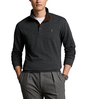 Polo Ralph Lauren Luxury Jersey Herringbone Long Sleeve Pullover