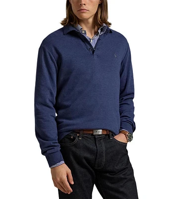 Polo Ralph Lauren Luxury Jersey Long Sleeve Polo Shirt