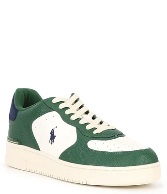 Polo Ralph Lauren Men's Master Court Leather Sneakers