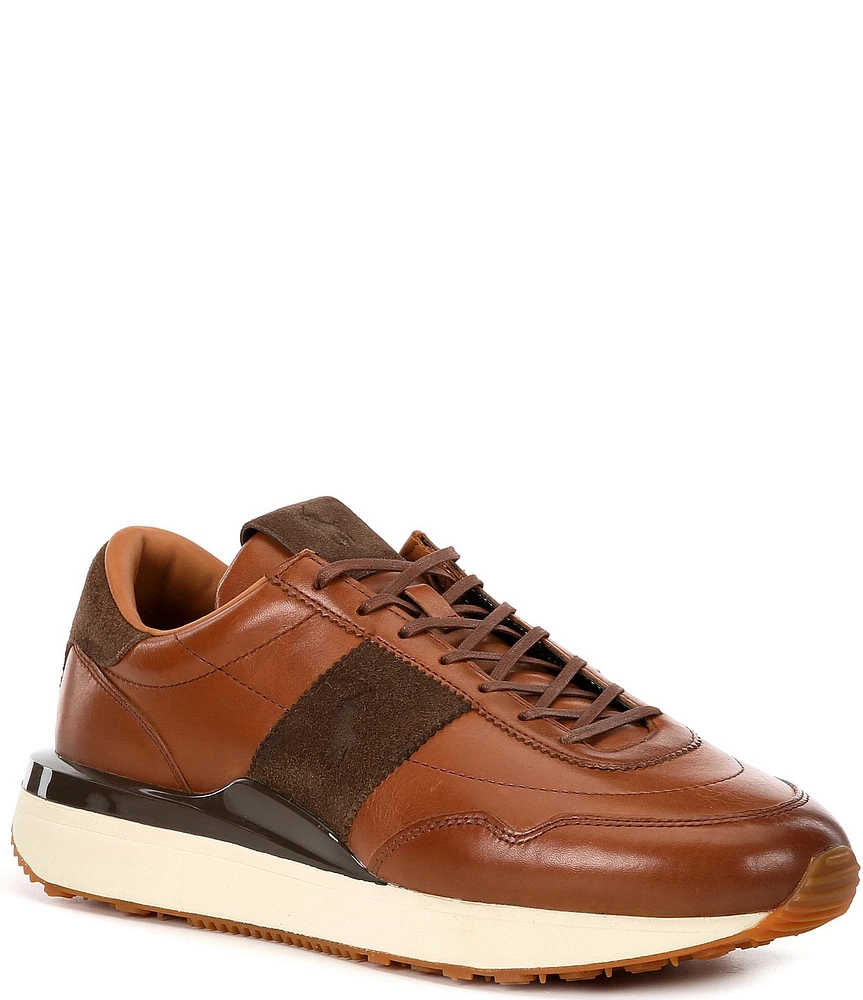 Polo Ralph Lauren Men's Train 89 Leather Sneakers