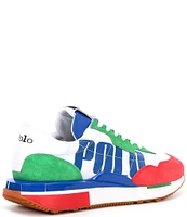 Polo Ralph Lauren Men's Bold Colorblock Suede Train 89 Sneakers