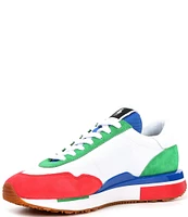 Polo Ralph Lauren Men's Bold Colorblock Suede Train 89 Sneakers