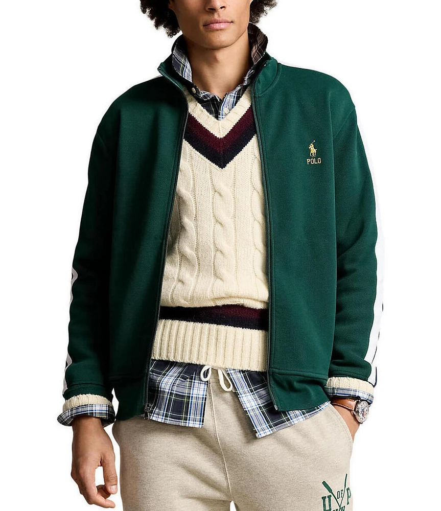 Polo Ralph Lauren Mesh Double-Knit Track Jacket