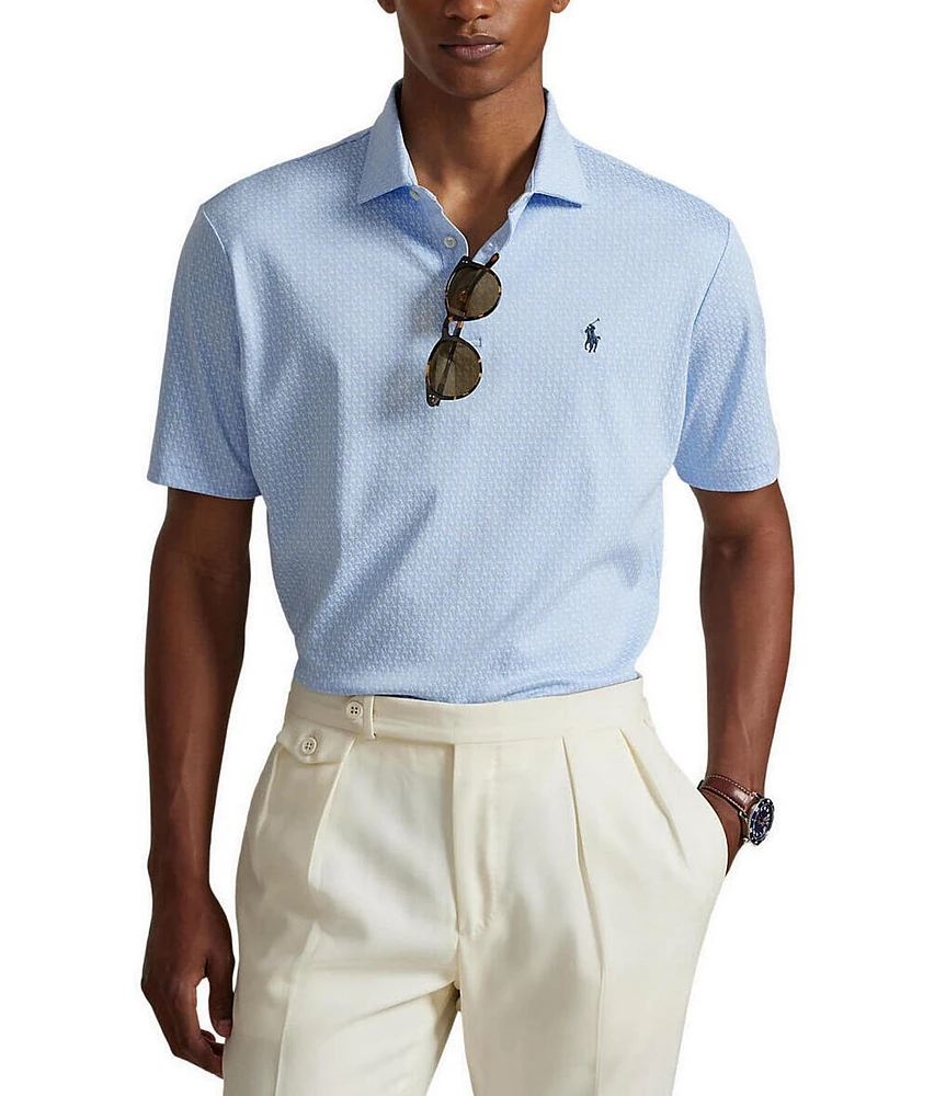 Polo Ralph Lauren Mini Hat Print Short Sleeve Polo Shirt