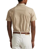 Polo Ralph Lauren Mini Horseshoe Print Short Sleeve Polo Shirt
