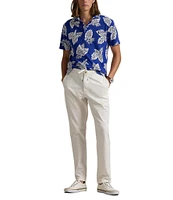 Polo Ralph Lauren Monstera Spa Terry Short Sleeve Polo Shirt