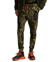 Polo Ralph Lauren Palm-Camo Double-Knit Jogger Pants