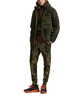 Polo Ralph Lauren Palm-Camo Double-Knit Jogger Pants