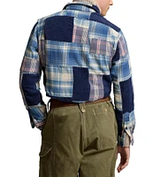 Polo Ralph Lauren Patchwork Flannel Corduroy Workshirt