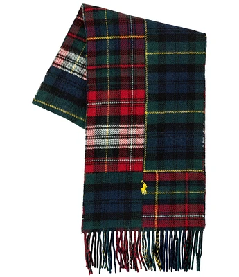 Polo Ralph Lauren Patchwork Plaid Scarf