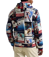 Polo Ralph Lauren Patchwork Ski Print Fleece Hoodie