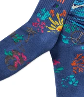 Polo Ralph Lauren Peace Love Surf Crew Socks