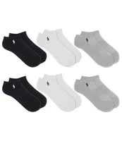 Polo Ralph Lauren Performance Cotton Low-Cut Socks 6-Pack