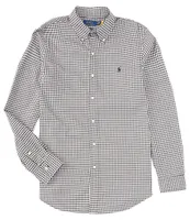 Polo Ralph Lauren Plaid Brushed Twill Long Sleeve Woven Shirt