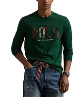 Polo Ralph Lauren Plaid Logo Long Sleeve T-Shirt