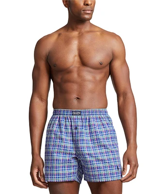 Polo Ralph Lauren Mediterranean Plaid Printed Boxers