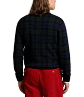 Polo Ralph Lauren Plaid Washable Wool Sweater