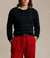 Polo Ralph Lauren Plaid Washable Wool Sweater