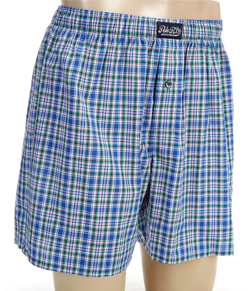 Polo Ralph Lauren Plaid Woven Boxers