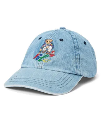 Polo Ralph Lauren Polo Bear Denim Ball Cap