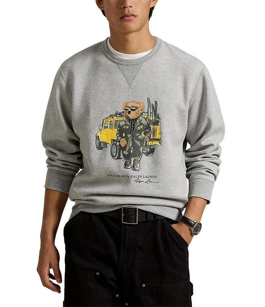 Polo Ralph Lauren Polo Bear Double-Knit Graphic Sweatshirt