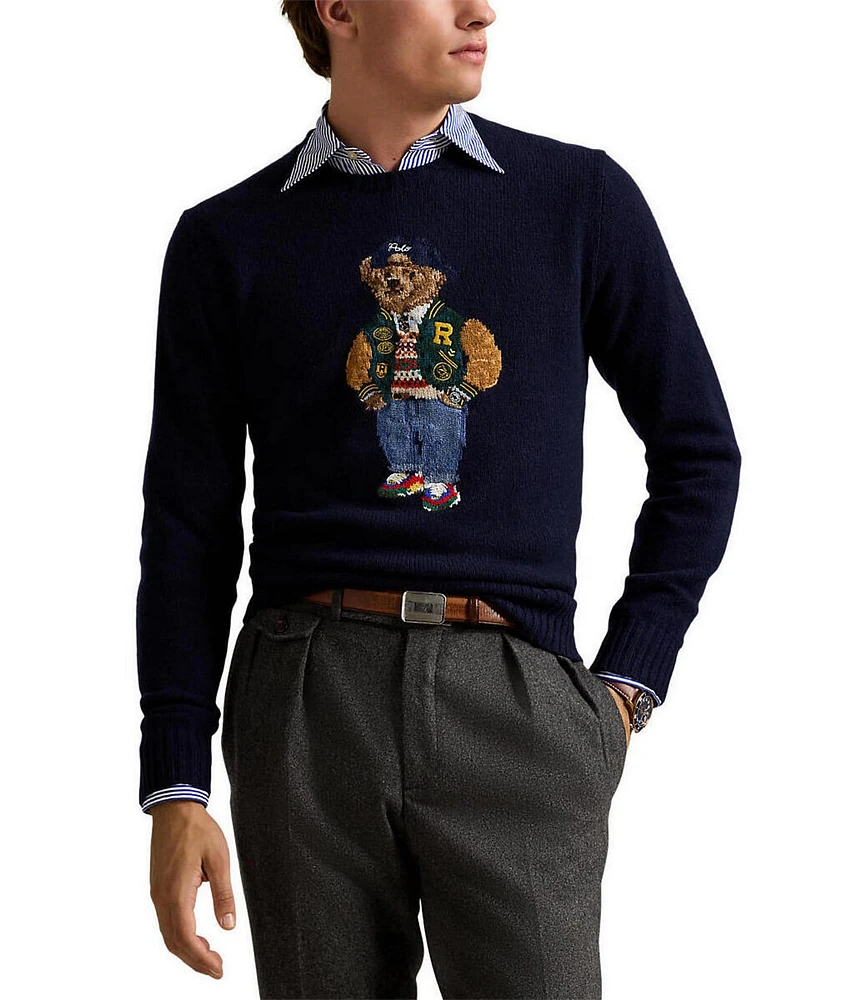 Polo Ralph Lauren Polo Bear Wool Cashmere-Blend Sweater