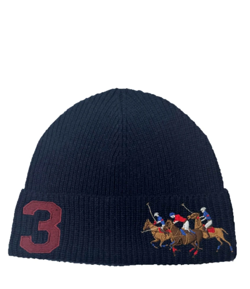 Polo Ralph Lauren Polo Match Wool-Blend Beanie