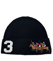 Polo Ralph Lauren Polo Match Wool-Blend Beanie