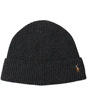 Polo Ralph Lauren Polo Player Cuffed Wool-Blend Hat