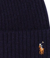 Polo Ralph Lauren Polo Player Cuffed Wool-Blend Hat