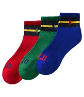 Polo Ralph Lauren Polo Ralph Lauren Quarter Socks 3-Pack