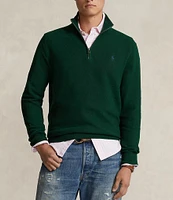 Polo Ralph Lauren Quarter-Zip Mesh-Knit Sweater